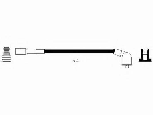 NGK 0896 Ignition Cable Kit